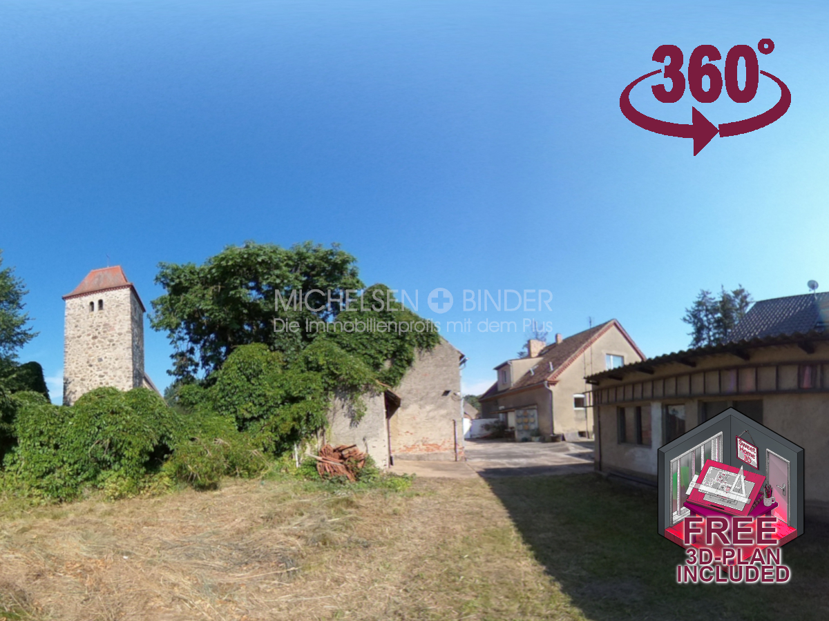 Haus mit Remise und gro�em Grundst�ck in Drahnsorf - Falkenhain kaufen
